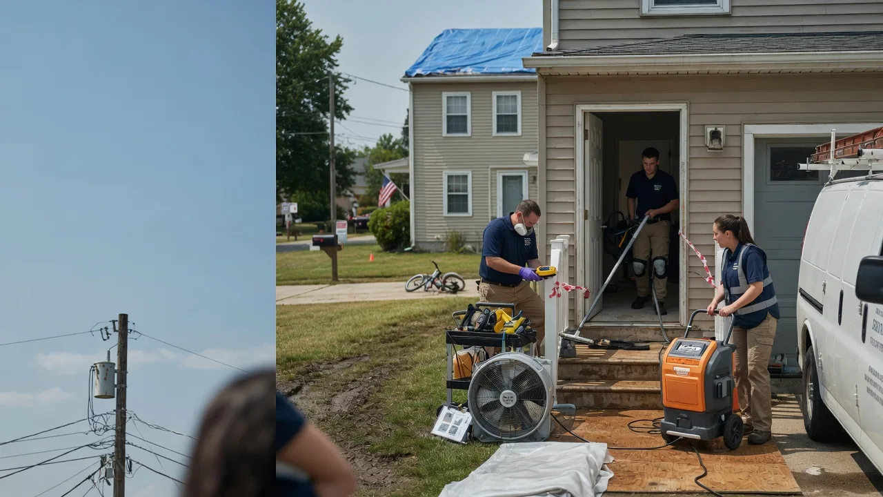 Water Damage Repair in Berthold, ND near me
